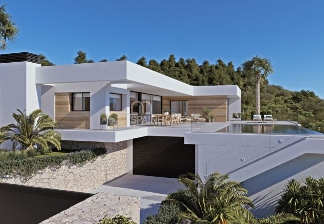 Contemporary Villa with Sea View in Benissa Costa Blanca 2