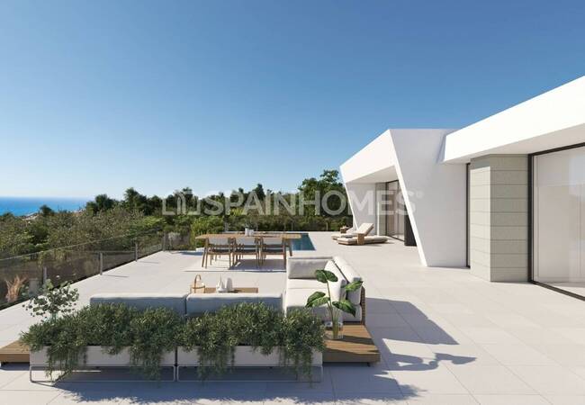 Villa Contemporánea Con Piscina Infinita En Alicante 2