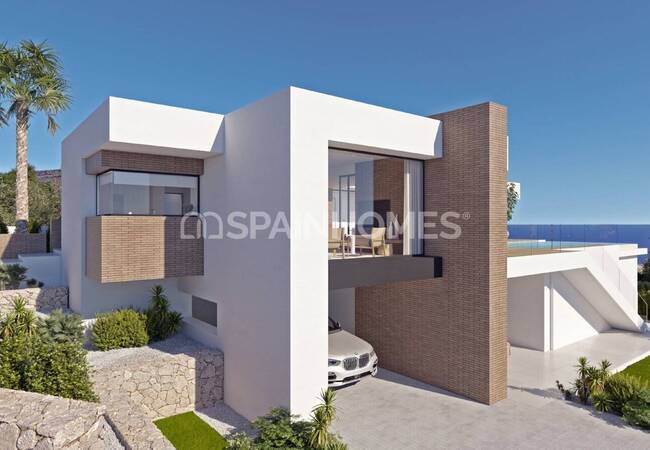 Stylish Luxe Villa with Sea View in Alicante Benitachell 1