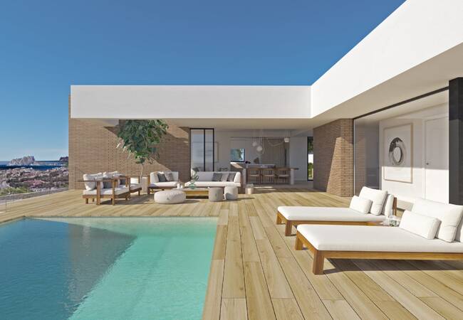 Stylish Luxe Villa with Sea View in Alicante Benitachell