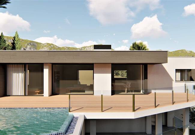 Modern Designed House with Sea View in Benitachell Alicante 1