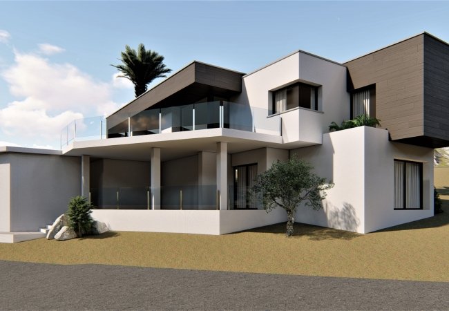 Modern Designed House with Sea View in Benitachell Alicante