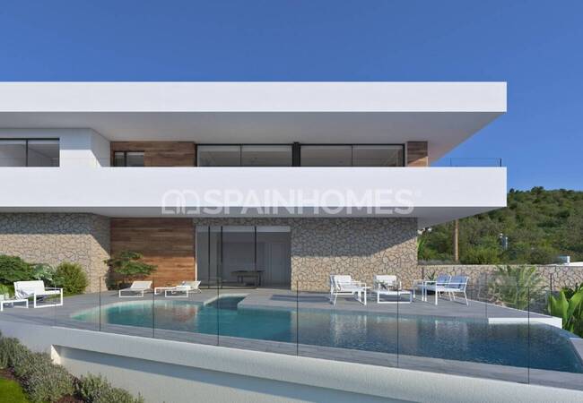 فيلا معاصرة مطلة على البحر مع مسبح خاص في كوستا بلانكا 1