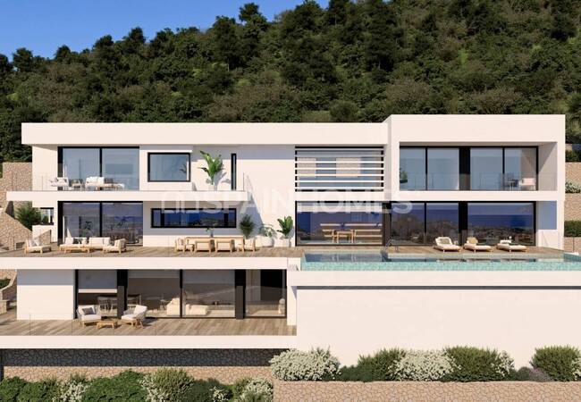 Luxe Onroerend Goed En Een Overloopzwembad In Benitachell 2