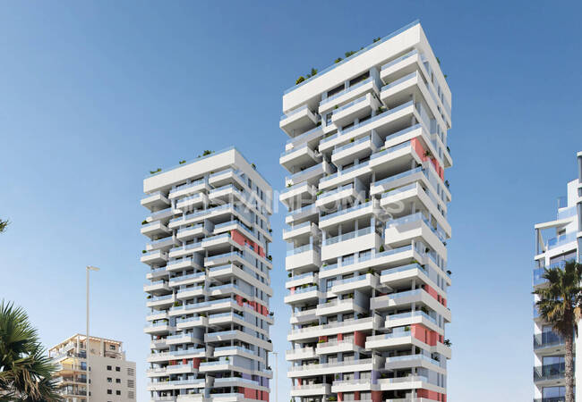 Neue Wohnungen In Einem Komplex Mit Großem Bereich In Calpe 2