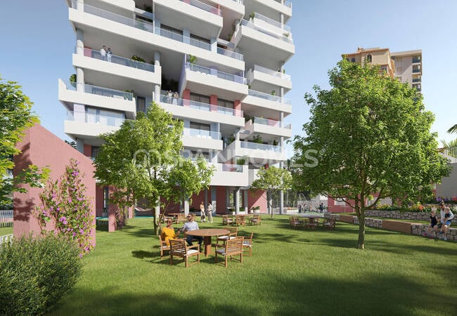 Neue Wohnungen In Einem Komplex Mit Großem Bereich In Calpe 6