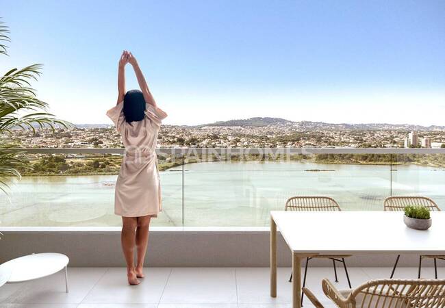 Neue Wohnungen In Einem Komplex Mit Großem Bereich In Calpe 7