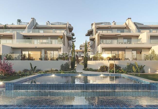 La Vila Joiosa'da Havuzlu Sitede Deniz Manzaralı Daireler 4