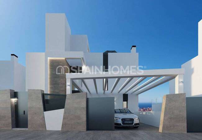 Gut Gelegene Moderne Design Häuser In Finestrat Alicante 2