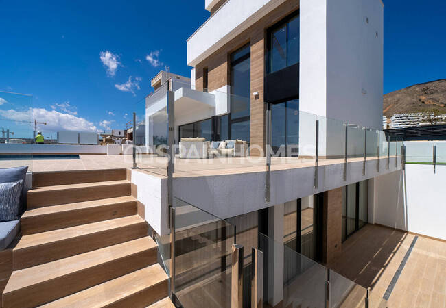 Дома с Современным Дизайном в Финестрате, Аликанте 3