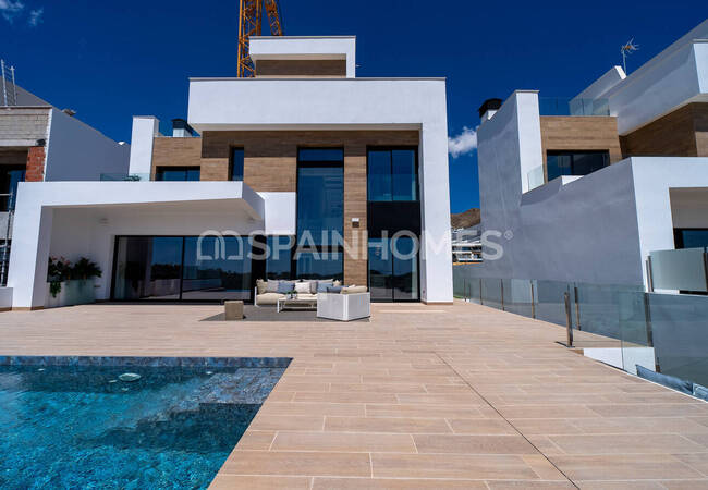Gut Gelegene Moderne Design Häuser In Finestrat Alicante