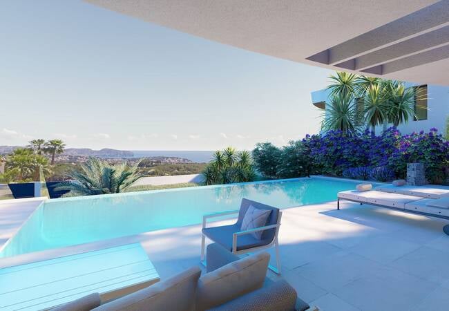 Luxury and Modern Villa with Unique Sea View in Moraira