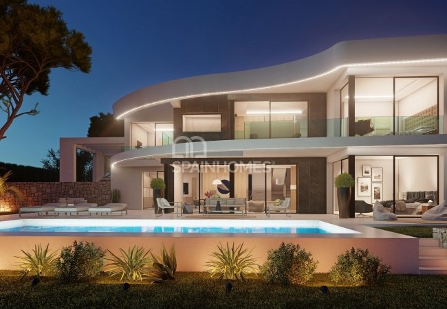 Sea View Villa with Chic Design in Calpe Costa Blanca 2