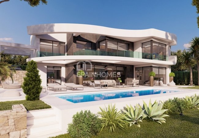 Sea View Villa with Chic Design in Calpe Costa Blanca 1