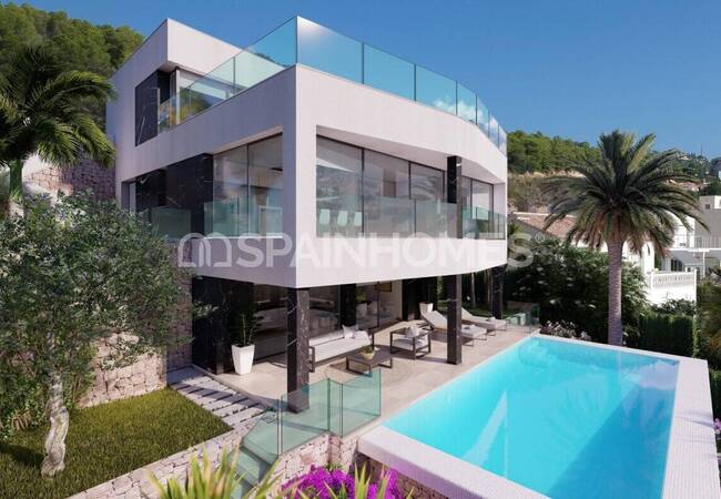 Villa Independiente Bien Ubicada En Venta En Calpe Costa Blanca 3