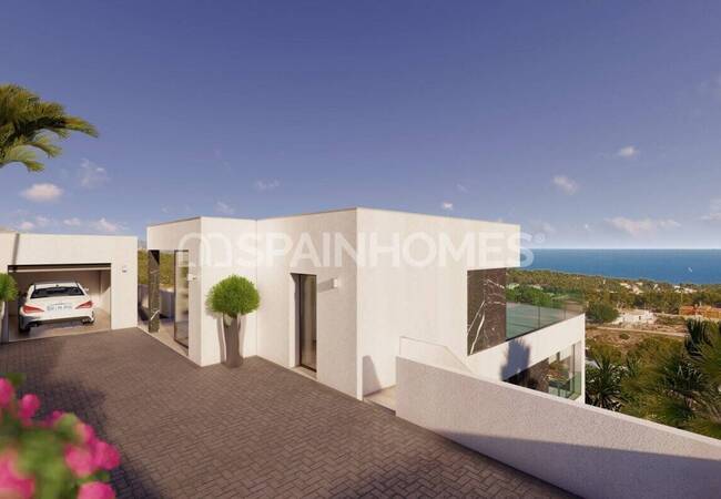 Villa Independiente Bien Ubicada En Venta En Calpe Costa Blanca 2