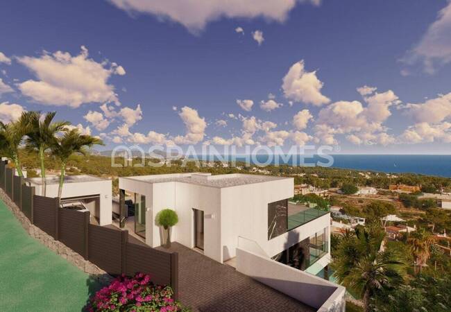 Villa Independiente Bien Ubicada En Venta En Calpe Costa Blanca 1