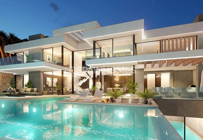 Calpe'de Ayrıcalıklı Konumda Modern Tasarımlı Lüks Villa 3