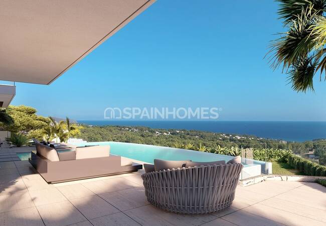 Calpe'de Ayrıcalıklı Konumda Modern Tasarımlı Lüks Villa 4