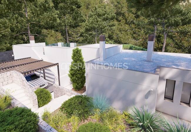 Casa Con Vistas Al Mar Entrelazada En Benissa Alicante 3