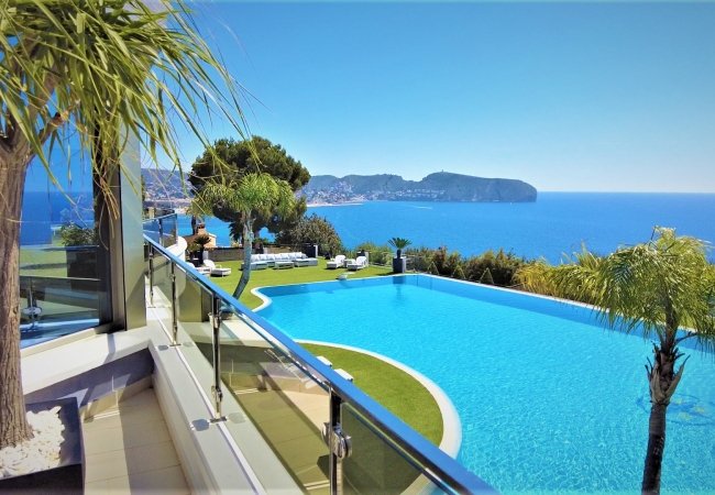 Large Sea View Villa with Luxe Features in Alicante, Costa Blanca