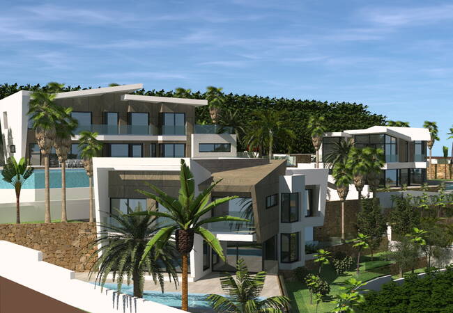 Calpe, İspanya'da Satılık Deniz Manzaralı Villa