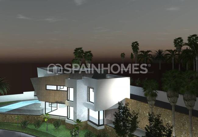 Calpe, İspanya'da Satılık Deniz Manzaralı Villa 13