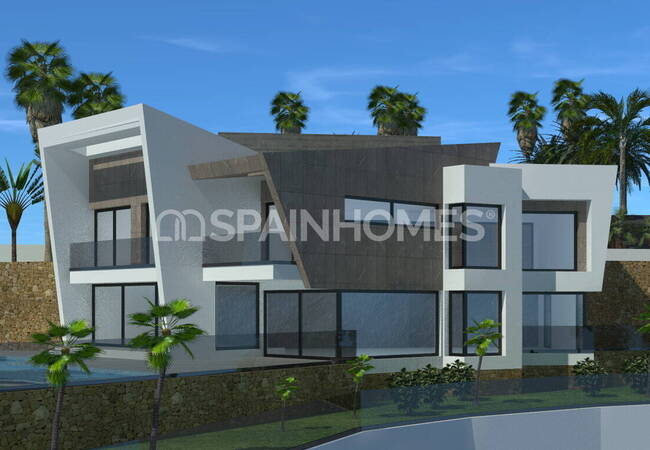 Calpe, İspanya'da Satılık Deniz Manzaralı Villa 4