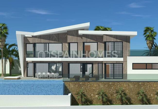 Calpe, İspanya'da Satılık Deniz Manzaralı Villa 5