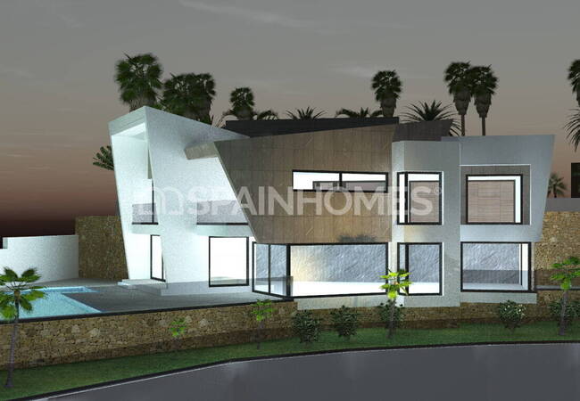 Calpe, İspanya'da Satılık Deniz Manzaralı Villa 12