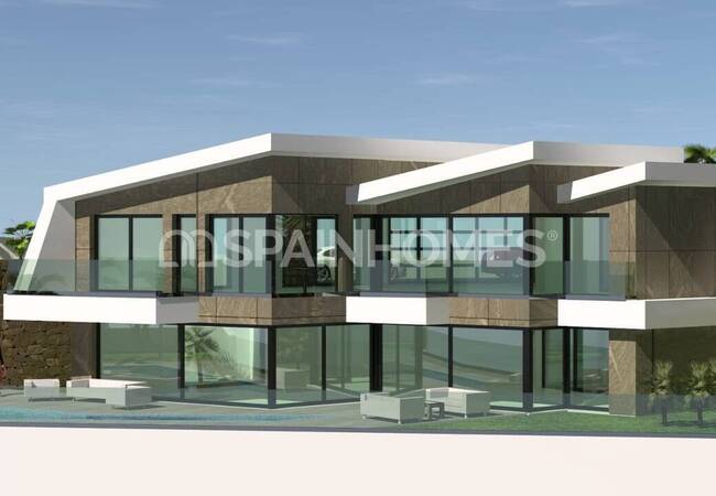 Calpe, İspanya'da Satılık Deniz Manzaralı Villa 9