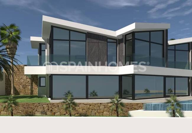 Calpe, İspanya'da Satılık Deniz Manzaralı Villa 6