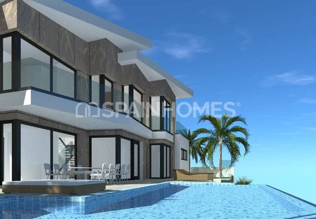 Calpe, İspanya'da Satılık Deniz Manzaralı Villa 8