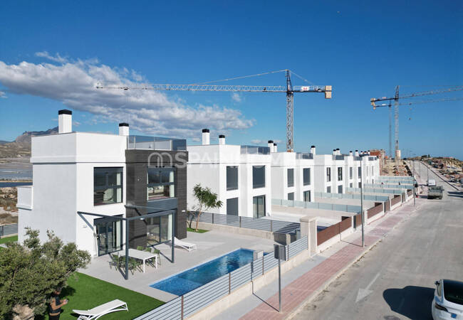Alicante Mutxamel Şehir Merkezine ve Sahile Yakın Villalar 6