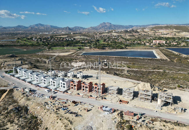 Alicante Mutxamel Şehir Merkezine ve Sahile Yakın Villalar 8