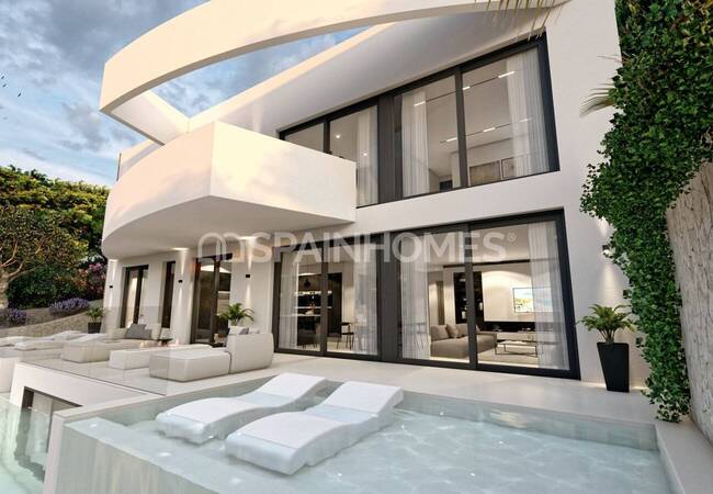 Fristående Villa Nära Stranden I Altea Alicante 5