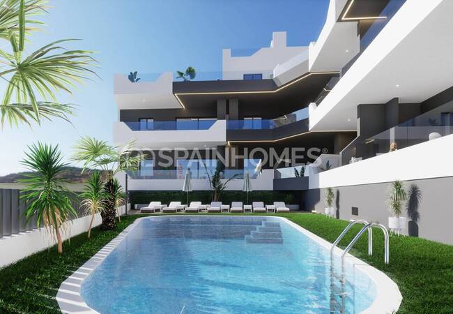 Apartamentos De Alta Calidad Con Piscina Comunitaria En Benijofar