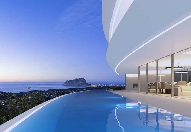 Ultra Luxe Spacious Villa with Sea View in Teulada Alicante