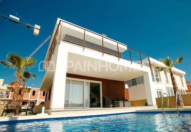 Gut Gelegene Santa Pola Villen An Der Costa Blanca 1