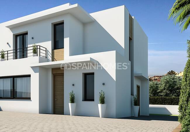 Denia Alicante'de Şehir Merkezine Yakın Müstakil Villalar 2