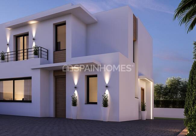 Denia Alicante'de Şehir Merkezine Yakın Müstakil Villalar 5