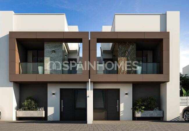 Strandnahe Doppelhaushälften Zu Verkaufen In Denia Alicante