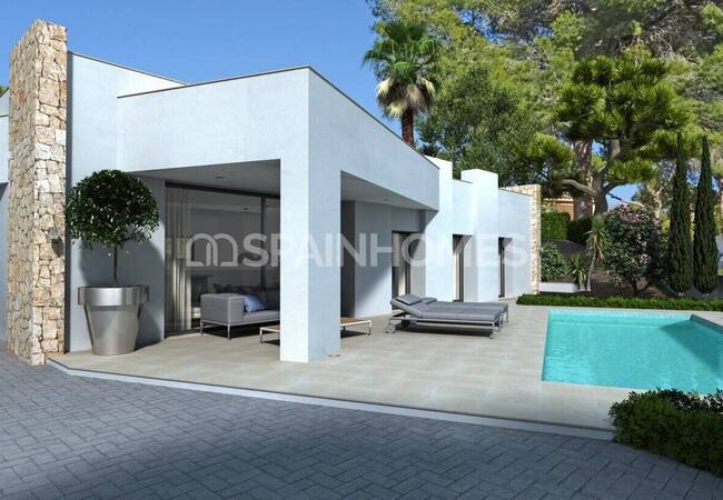 Luxury Villa Within Walking of the Beach in Calpe Alicante 1