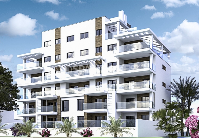Apartments in a Complex with Communal Pool in Mil Palmeras