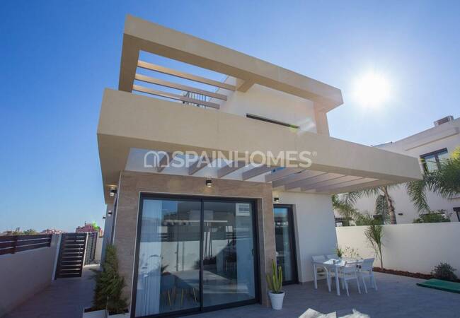 Villas Indépendantes Avec Solarium Sur Le Toit À Los Montesinos 5