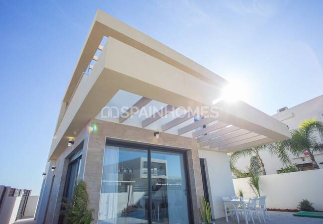 Villas Indépendantes Avec Solarium Sur Le Toit À Los Montesinos 9