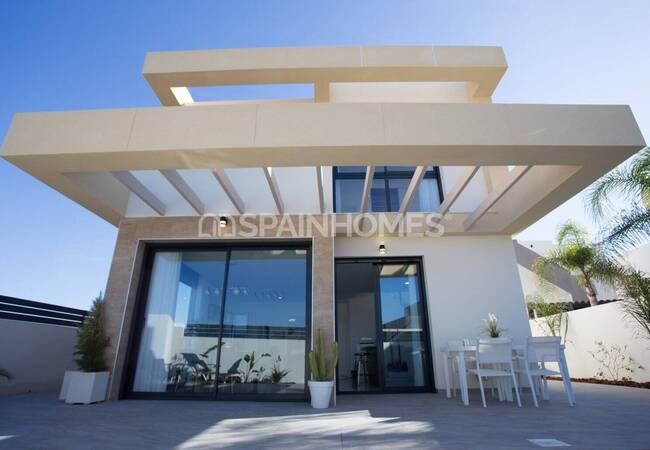 Villas Indépendantes Avec Solarium Sur Le Toit À Los Montesinos 3