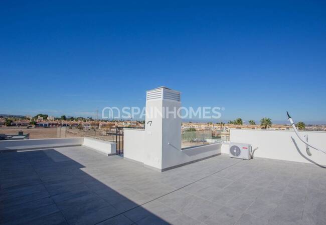 Villas Indépendantes Avec Solarium Sur Le Toit À Los Montesinos 17