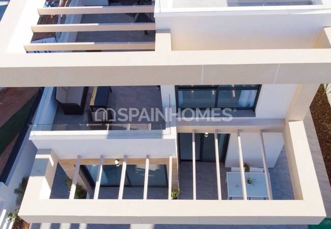 Villas Indépendantes Avec Solarium Sur Le Toit À Los Montesinos 11
