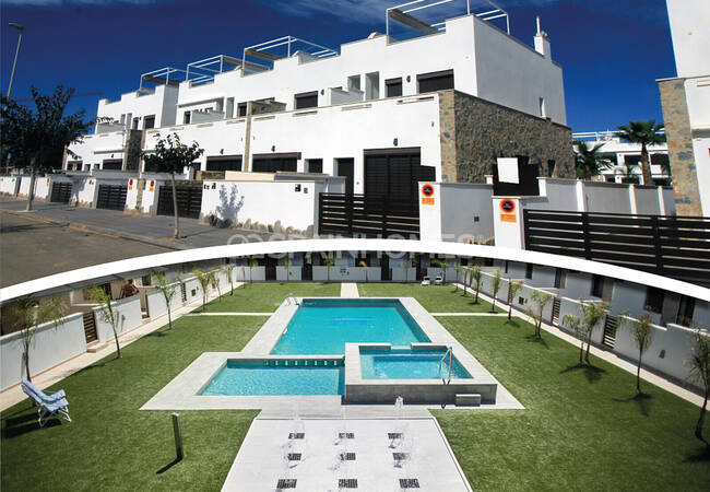 Townhouses in Complex with Jacuzzi in Pilar De La Horadada 12